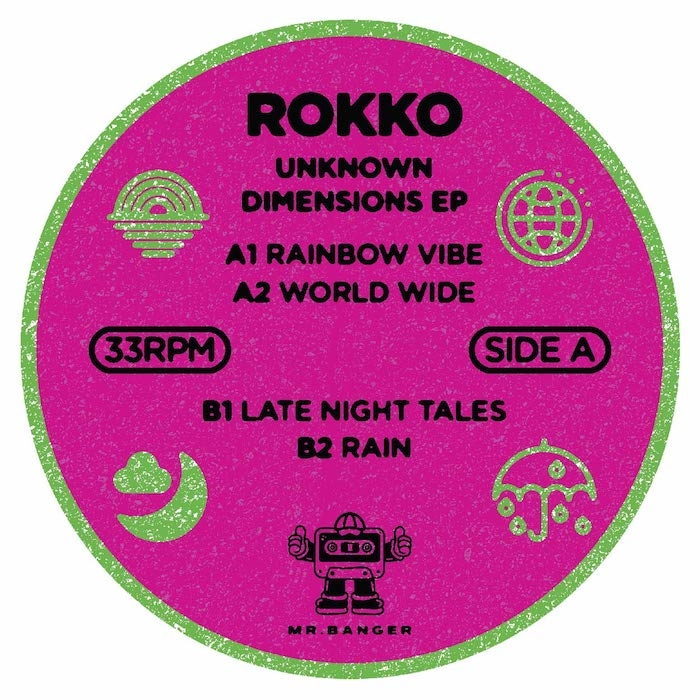 ( MR.B 006 ) ROKKO - Unknown Dimensions EP ( 12" ) Mr.Banger
